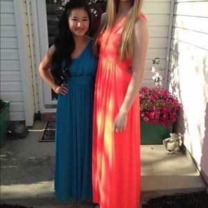 Bright Grecian Prom dress